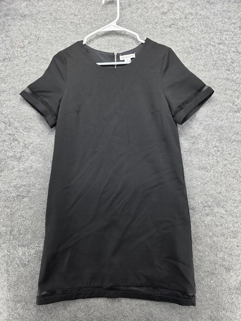 Loveriche Dress Womens Small Sheath Mini Lined LD42411 Classic Short Sleeve